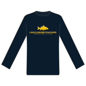 Lincolnshire Poachers Angling Club Long Sleeve T-Shirt Navy