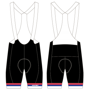 Harworth and District CC T2 Bibshorts (Custom Leg Bands)