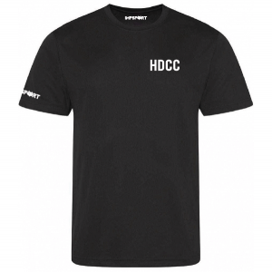 Harworth and District CC Smooth Cool T-Shirt (Black)