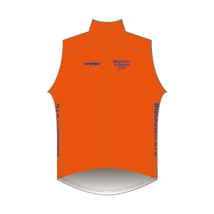 Blackburn and District CTC T2 Rain Gilet - Orange