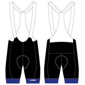 Blackburn and District CTC T2 Bibshorts (Custom Leg Bands)