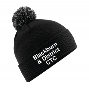 Blackburn and District CTC Bobble Hat (Black)