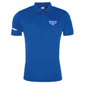 Blackburn and District CTC Smooth Cool Polo (Royal)