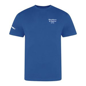 Blackburn and District CTC Cotton T-Shirt (Royal)