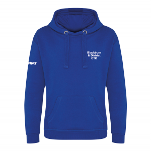 Blackburn and District CTC Heavyweight Hoodie (Royal)