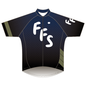 OB & EBR T2 Road Jersey Dark Blue - Short Sleeved