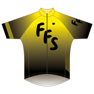 OB & EBR T1 Road Jersey Yellow - Short Sleeved