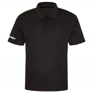 Newport Phoenix CC Smooth Cool Polo (Black)