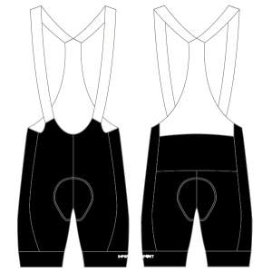 Alford Wheelers T2 Bibshorts (Custom Leg Bands)