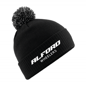 Alford Wheelers Bobble Hat (Black)