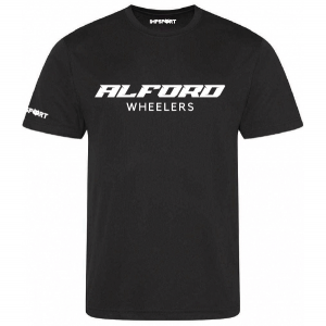 Alford Wheelers Smooth Cool T-Shirt (Black)