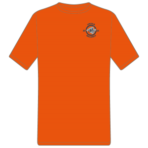 Doddington Daisies Mallorca Tech T-Shirt (Electric Orange)