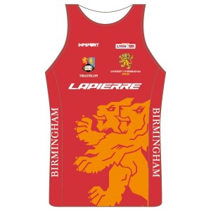 University of Birmingham CC Running Vest - Full Back