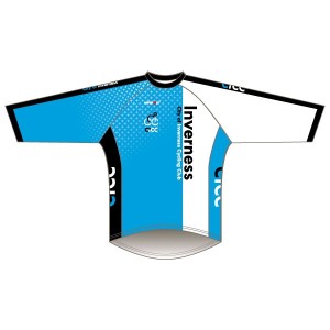 City of Inverness CC Blue Kit Long Sleeved Athletics T-Shirt