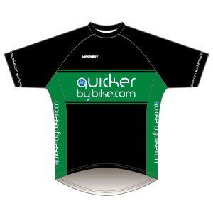 Quicker by Bike Short Sleeved Downhill Jersey