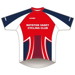 Royston Vasey CC Red Design Short Sleeved Downhill Jersey