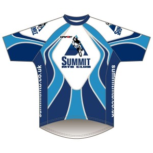 Summit MTB Club Design Short Sleeve Downhill Jersey