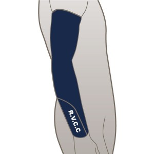 Royston Vasey CC Blue Design Arm Warmers 