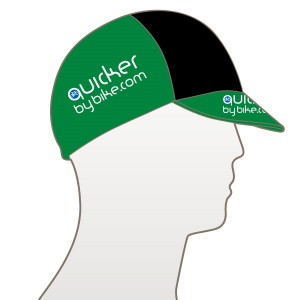 Quicker by Bike Multi Panel Cycle Cap