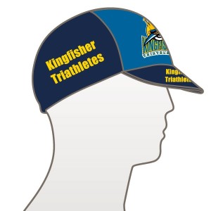 Kingfisher Triathletes Multi Panel Cycle Cap