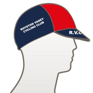 Royston Vasey CC Blue Design Multi Panel Cycle Cap