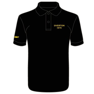 Overton Black Arrows Archery Cool Polo