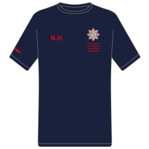 Lincs Fire and Rescue Squash & Racketball T-Shirt