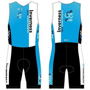 City of Inverness CC Blue Kit Men's Tri Suit - no Pockets