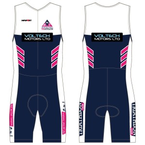 Hull and East Yorkshire Triathlon Club Men's Tri Suit - no Pockets