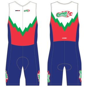 Comet Triathlon Men's Tri Suit - no Pockets