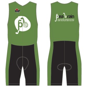 Pea Brain Endurance Men's Tri Suit with Pockets