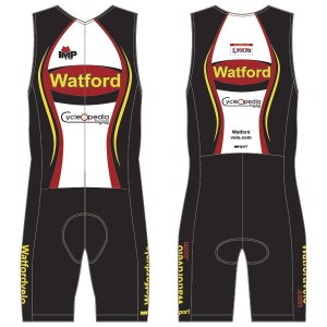 Watford Velo Men's Tri Suit with Pockets