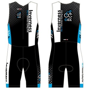 City of Inverness CC Black Kit Tri Suit Mens/Childs - with pockets