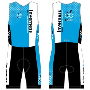 City of Inverness CC Blue Kit Ladies Tri Suit with Pockets