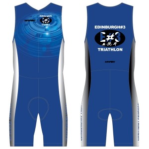 Edinburgh #3 Men's Tri Suit with Mesh Pockets