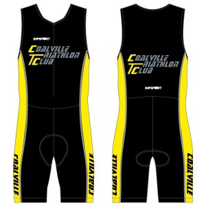 Coalville Triathlon Club Men's Tri Suit with Mesh Pockets