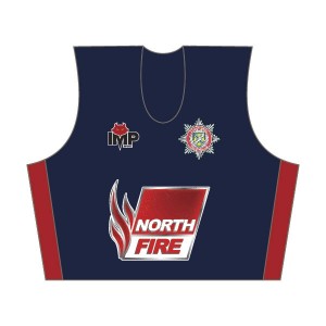Lincs Fire and Rescue Tri Club Ladies Crop Top - no Pocket