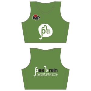 Pea Brain Endurance Ladies Crop Top - no Pocket