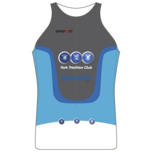 York Triathlon Club Men's Tri Top - no Pocket