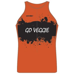 Go Veggie Men's Tri Top - no Pocket