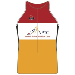 Norfolk Police Triathlon Club Men's Tri Top with Pocket