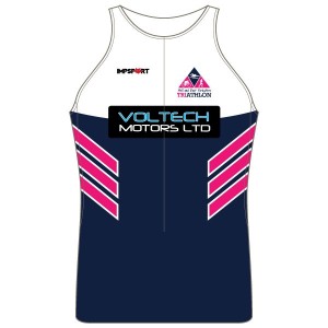 Hull and East Yorkshire Triathlon Club Men's Tri Top with Pocket