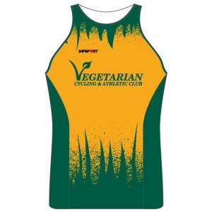 Vegetarian C & AC Ladies Tri Top with Pocket