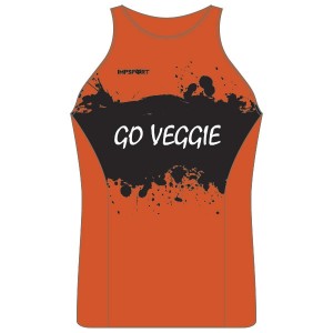 Go Veggie Ladies Tri Top with Pocket