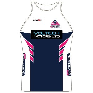 Hull and East Yorkshire Triathlon Club Ladies Tri Top with Pocket