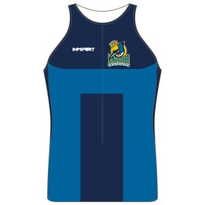Kingfisher Triathletes Men's Tri Top with Mesh Pockets