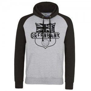 Greenbank FC Grey/ Black Hoodie Design 3 - Adult 