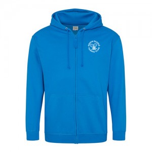 North Scarle Tennis Club Full Zip Hoodie - Sapphire