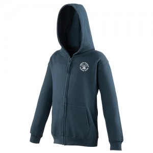 North Scarle Tennis Club Junior Zip Hoodie - Navy