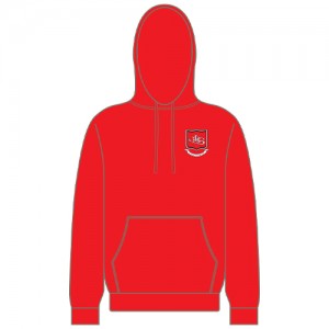 John Blow Primary School Leavers 23 Red Hoodie (Junior)